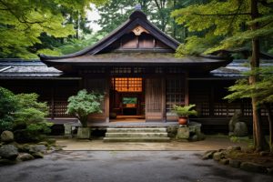 Rumah Kayu Tradisional Jepang